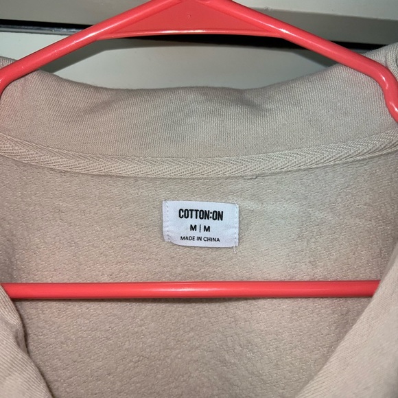 Cotton On V-neck Collared Sweatshirt - Picture 4 of 5